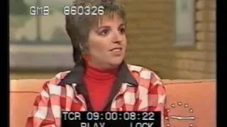Liza Minnelli and sister Lorna Luft on TV-am - 1986