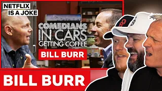 Bill Burr Tells Jerry Seinfeld Why He Loves His Prius | OFFICE BLOKES REACT!!