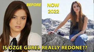 Is Ozge Gurel really redone?