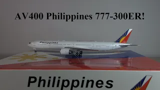 Fantastic Aviation400 Philippines Airlines Boeing 777-300ER Model Unboxing & Review