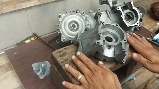 honda dio crankshaft bearing removal and replacement