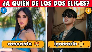 ¿Qué prefieres 🤔? Trivia Adivina y Elige un Youtuber Nivel Dios 🤯! Juegos Youtuberos 2022