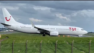 Plane spotting ✈️ Birmingham Airport |BHX | Super takeoffs and Landings, TUI, EasyJet, Emirates B777