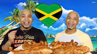 BROWN STEW FISH MUKBANG | JAMAICAN FOOD 🐠🇯🇲😋 (@TASTEESPOON)
