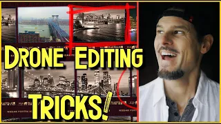 Got Boring DRONE Footage?!  Add New Life With 5 Cool Retro Edits 🔸Beginner Drone Tutorial