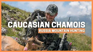 CAUCASIAN CHAMOIS MOUNTAIN HUNTING IN RUSSIA 🔥  CAUCASUS 🔥 OXOTA