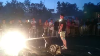 Scooter weekend 2015 Burnout