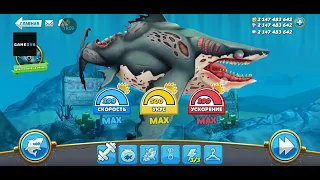 Hungry Shark World:Главная Акула Зомби и Акула Зомби