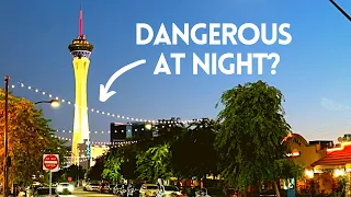 Is Downtown Las Vegas dangerous? Arts District to Fremont Street Experience Walking Tour