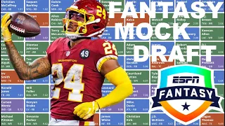 2022 Fantasy Football Mock Draft | 12-Team PPR - 2nd Pick