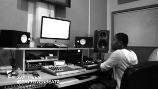 ATL Super Producer @ZaytovenBeatz Make's A Beat From Scratch In 10 Mins Pt.3