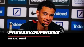 "Durch Kylian Mbappe bin ich ein besserer Mensch geworden" I Pressekonferenz mit Hugo Ekitiké