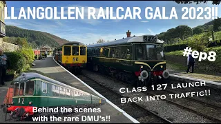 Railcar Restorers on the road Ep8, A weekend in Wales at the Llangollen Railcar gala 2023.