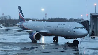 Aeroflot Airbus A321neo | Flight from Saint Petersburg to Moscow