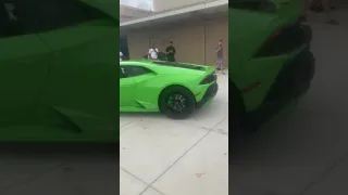 Lamborghini with Ryft Exhaust. LOUD