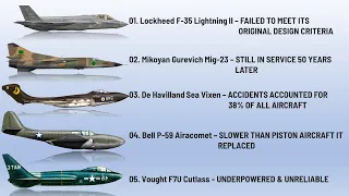 The 10 Worst Fighter Jets Ever