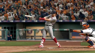 Red Sox vs Astros | ALCS Game 2 - MLB 10/16 Houston vs Boston Full Game Highlights - MLB The Show 21