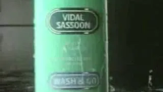 Vidal Sassoon Wash & Go Shampoo Ad 1990