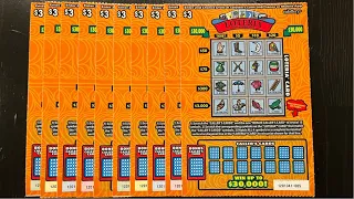 10 LOTERIA SCRATCH OFF TICKETS IN A ROW!