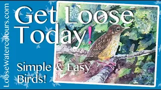 Try LooseWatercolours 'Time To Fly' with Andrew Geeson