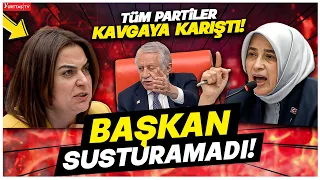 Mecliste Tüm Partiler Birbirine Girdi! Başkan Ara Vermek Zorunda Kaldı!