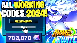 *NEW* ALL WORKING CODES FOR ANIME SWITCH IN 2024! ROBLOX ANIME SWITCH CODES