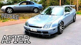 BUILDING HONDA PRELUDE IN 10 MINUTES COMPILATION