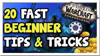 20 Beginner Goldmaking Tips & Tricks in 9 Minutes! | 9.2.5 | Shadowlands | WoW Gold Making Guide