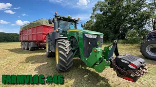 FARMVlog #46 - Poprvé jezdím pod řezačkou s John Deere 8360R + ZDT AgriMega 330