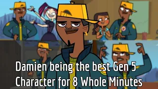 Damien being the best Gen 5 Character for 8 Whole Minutes (Total Drama Island 2023)