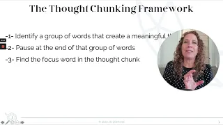 American Accent Thought Chunking Framework By Jill Diamond