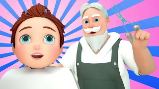 Baby John's First Haircut | GoBooBoo Nursery Rhymes & Kids Songs