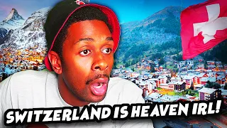 THE WORLD'S MOST EXPENSIVE COUNTRY? AMERICAN'S FIRST TIME REACTING TO GEOGRAPHY NOW - SWITZERLAND