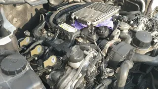 mercedes benz R350 engine sound