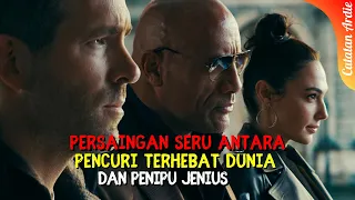 PERSAINGAN ANTARA PENIPU JENIUS & PENCURI TERHEBAT DUNIA || ALUR CERITA FILM RED NOTICE (2021)