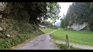 Swiss Bicycling: Bruenig pass to Lucerne 1080p