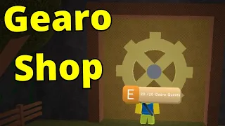 Unlocking The Gearo Shop [Blending Simulator 2]