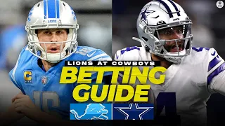 Lions at Cowboys Betting Preview: FREE expert picks, props [NFL Week 7] | CBS Sports HQ