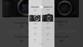 New Sony A6700 vs Fujifilm X-T5 Comparison! #sony #fuji #comparison #apsc #a6700