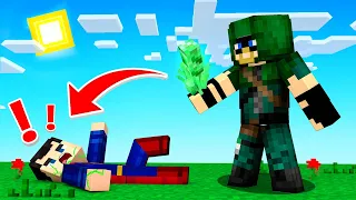 TRICKING Superman with KRYPTONITE in Minecraft