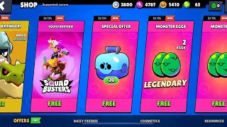 🥰SUPERCELL, THANKS FOR FREE GIFTS☘️🎁 LEGENDARY EGGS IS HERE!🥚🌟 | Brawl Stars