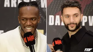 KSI BURSTS OUT LAUGHING AT FAZE TEMPERRR AS THEY TRADE WORDS AHEAD OF THEIR FIGHT