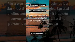 "The Power of Positivity" #shorts #motivation #india #america #viral #inspiration