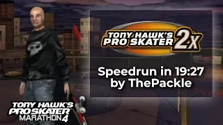 Tony Hawk's Pro Skater 2X by ThePackle in 19:27 - Tony Hawks Pro Skater Marathon 4