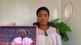 Nigerian Reacts to Star Spangled Banner by Whitney Houston! (EMOTIONAL)