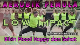 Senam Aerobik Pemula Low Impact | Gerakan terbaru bikin mood happy dan Sehat⁉️ @LiaMarliaChannel