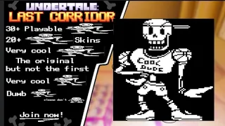 (UNDERTALE LAST CORRIDOR) character models we don't have yet or will never get