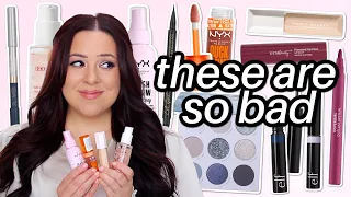 PLEASE DON’T WASTE YOUR MONEY! ❌ Worst Makeup I’ve Tried Recently