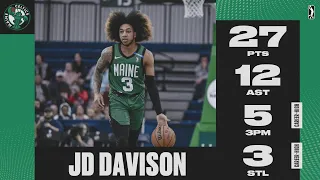 JD Davison Drains Career-High 5 Triples To Lead Celtics To Win