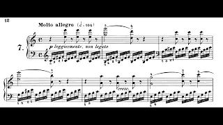 Czerny:The School of Velocity Op. 299 No. 7